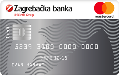 Mastercard kreditna kartica Zagrebačke banke